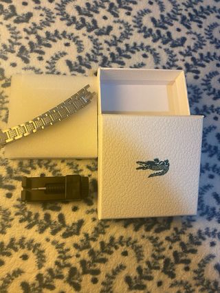 Pulsera Lacoste Plata