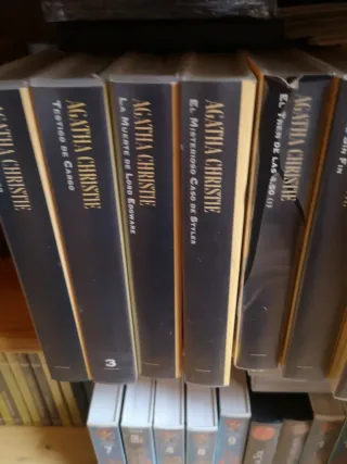 Colección Libros Agatha Christie