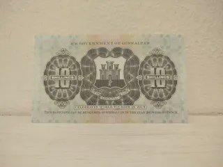 1 Billete 10 Shillings Gibraltar 1934