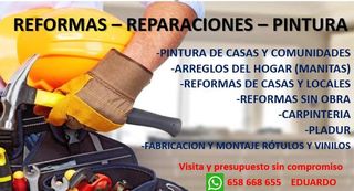 MANITAS, REPARACIONES, REFORMAS Y PINTURA