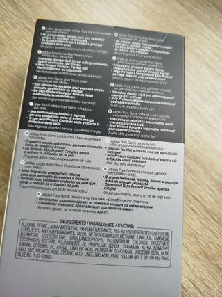 Adidas After Shave Pure Game 100ml