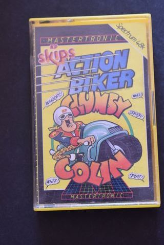 Spectrum Action Biker Clumsy Colin Mastertronic