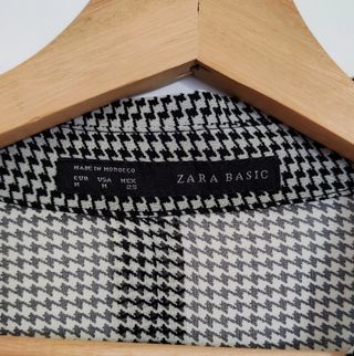 Blusa Zara Estampada Talla M