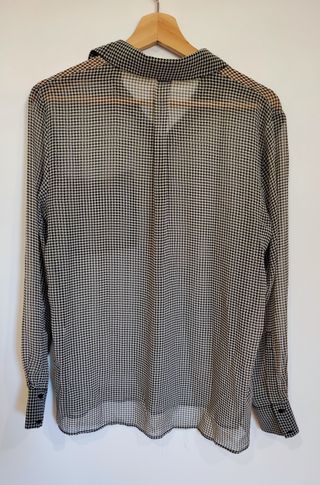 Blusa Zara Estampada Talla M