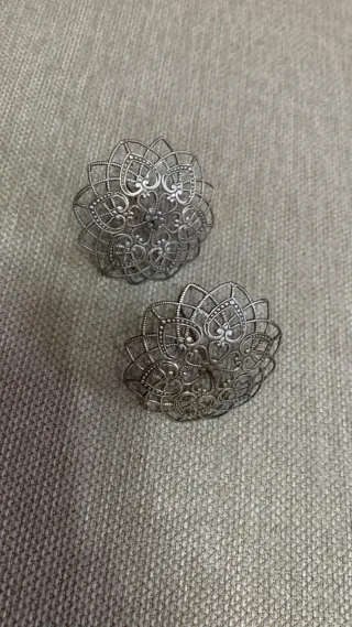 Mini ombrellini vintage argento 800