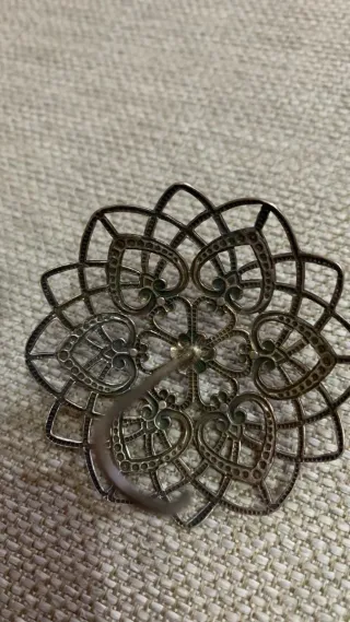 Mini ombrellini vintage argento 800