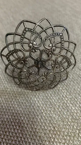 Mini ombrellini vintage argento 800