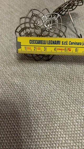 Mini ombrellini vintage argento 800