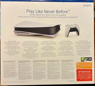 PLAYSTATION 5 con LECTOR DISCOS + MANDO DUAL SENSE