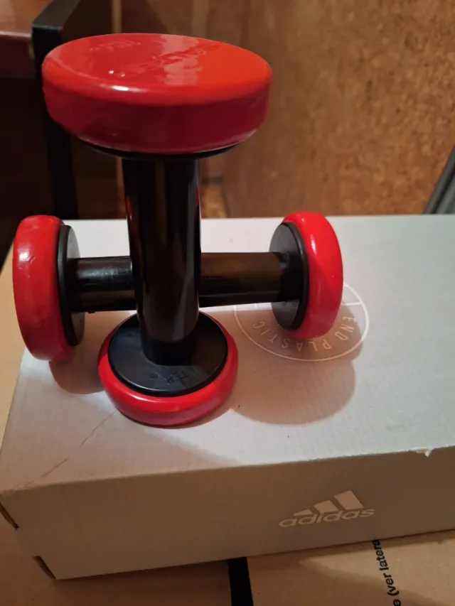 Mancuernas Rojas y Negras