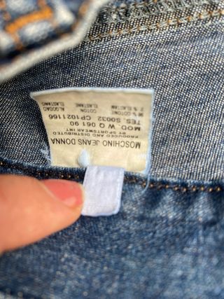 Jeans Moschino Donna Blu con Stelle