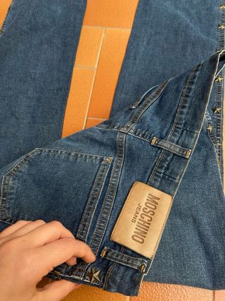 Jeans Moschino Donna Blu con Stelle