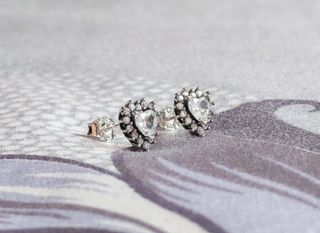 Conjunto Corazón Halo Brillante