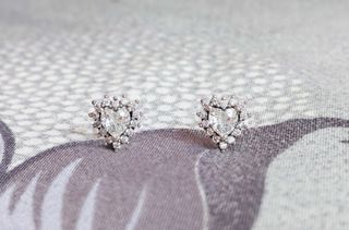 Conjunto Corazón Halo Brillante