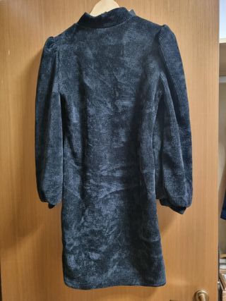 Abito in ciniglia mixerì nero taglia S