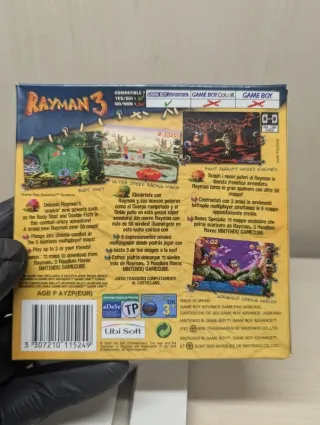 Rayman 3 Game Boy Advance - Completo Multilingua