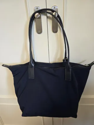 Bolso shopper Pull&Bear azul marino