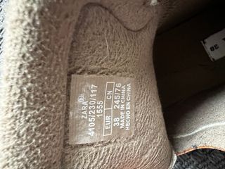 Botas Zara niño talla 38