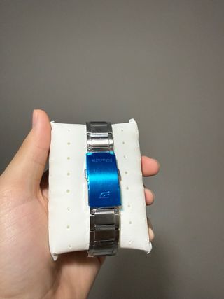 Reloj Casio Edifice Verde y Plateado