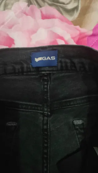 Jeans Gas Neri Uomo