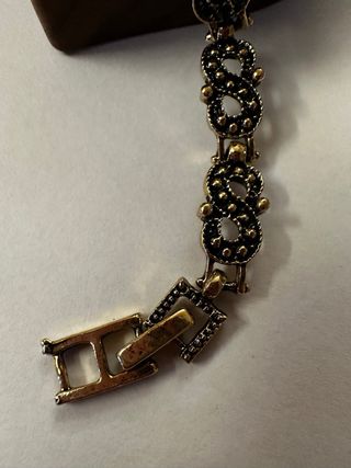 Bracciale Art Déco Nero e Oro