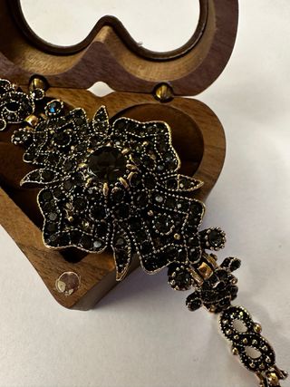 Bracciale Art Déco Nero e Oro