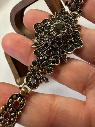 Bracciale Art Déco Nero e Oro