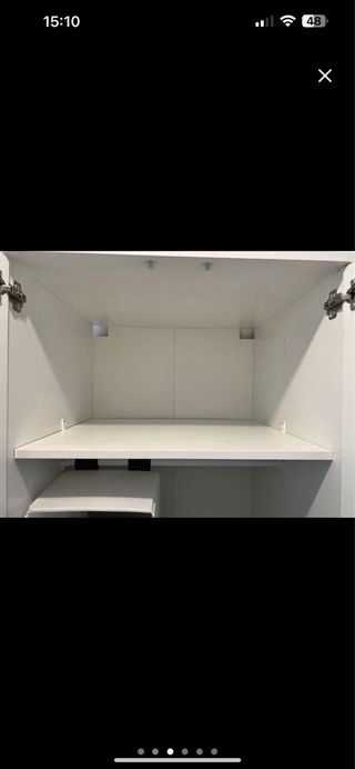 Ropero, Armario blanco de madera