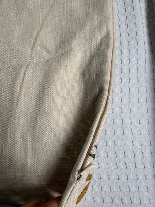 New!! Funda cojín MAISONS DU MONDE bordada