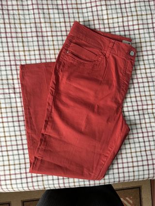 Pantalones rojos Virginia Blu'