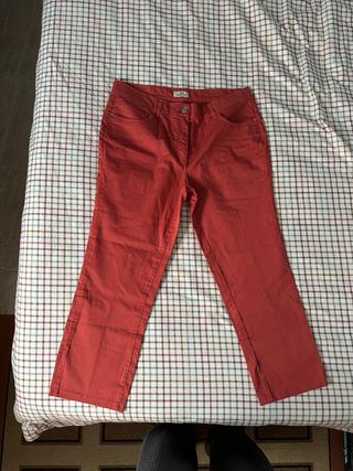Pantalones rojos Virginia Blu'