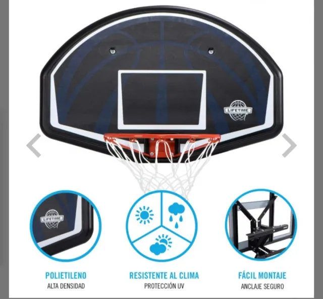 Canasta Baloncesto Pared Lifetime