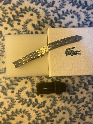 Pulsera Lacoste Plata