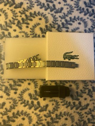 Pulsera Lacoste Plata