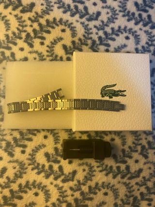 Pulsera Lacoste Plata