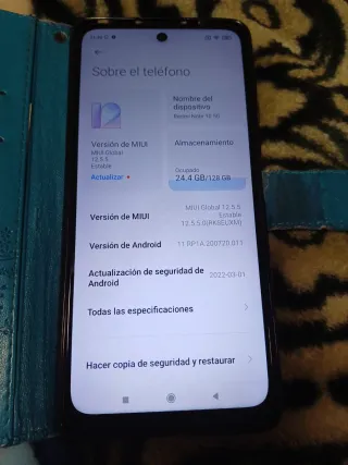 Xiaomi Redmi Note 10 5G Blu/Viola senza caricatore