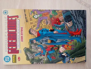 Generaciones de Batman y Superman.