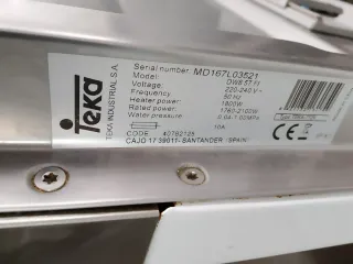 Lavavajillas Teka Integral