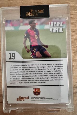 Lamine Yamal Tarjeta Eternal Shard