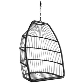 Silla colgante con estructura de aluminio y capacidad 160 kg gris