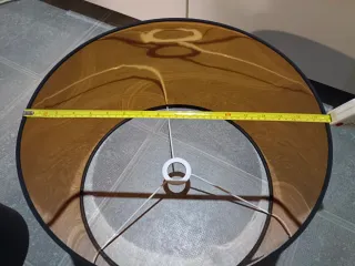 Lote 2 pantallas lámpara