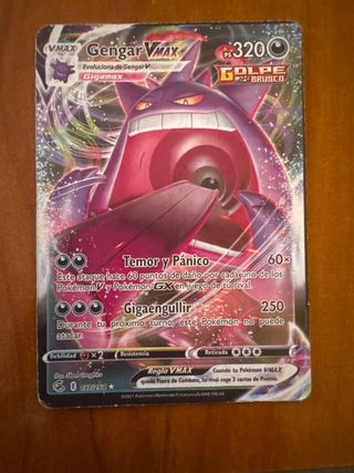 Carta Pokémon Gengar VMAX Gigamax 320 HP