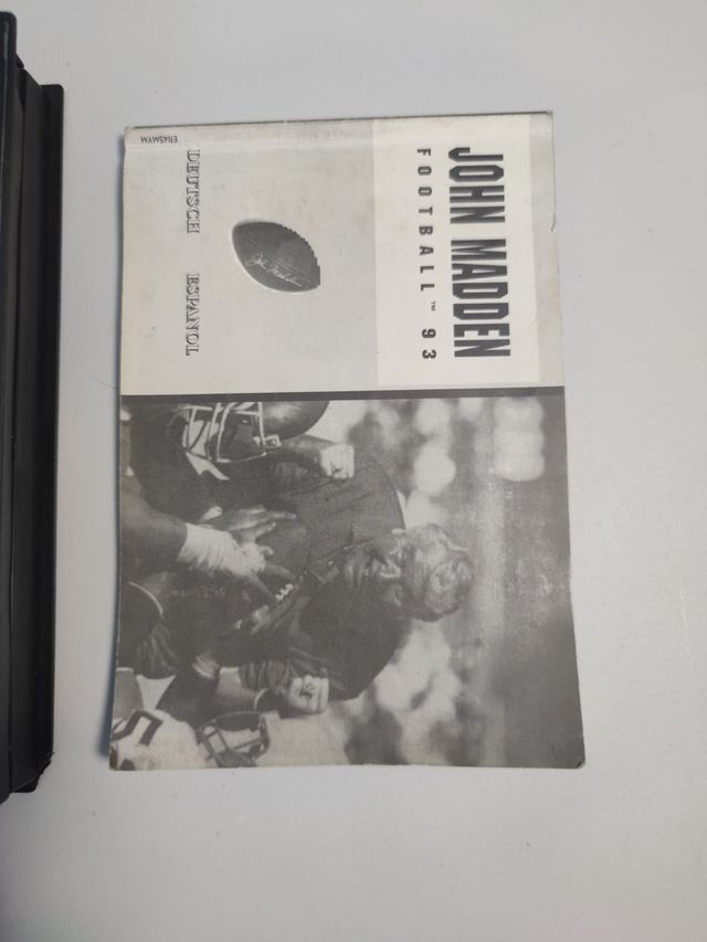 John Madden Football '93 Sega Megadrive