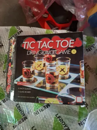 Tres en raya,chupitos