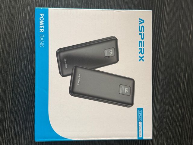 2 Batterie Esterne AsperX 10000mAh