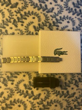 Pulsera Lacoste Oro y Plata