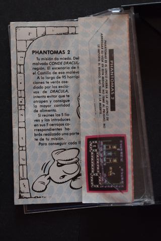 Spectrum Phantomas 2 Dinamic Videojuego