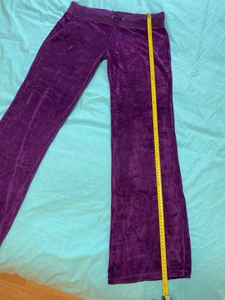 Chándal terciopelo Zara morado