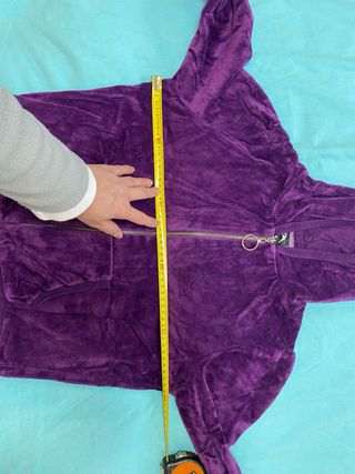 Chándal terciopelo Zara morado