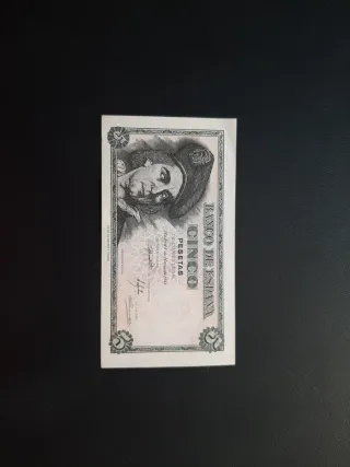 BILLETE DE 5 PESETAS DE 1948